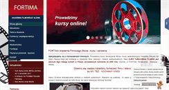 Desktop Screenshot of fortima.pl